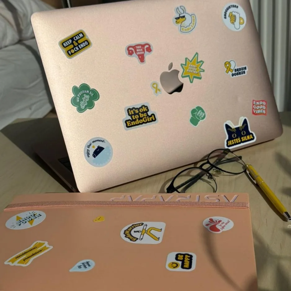 Zestaw naklejek EndoHope - obrazek 4